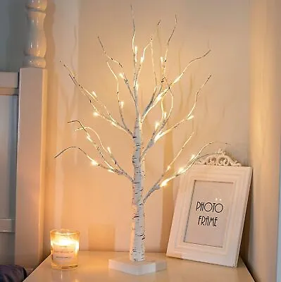 LED Twig Birch Table Tree Lights Up Holiday Wedding Party Branch Lamp Decor USA • $9.99