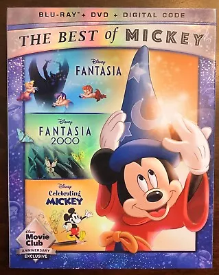 Disney Best Of Mickey: Fantasia/Fantasia 2000/Celebrating Mickey (No Digital) • $17.99