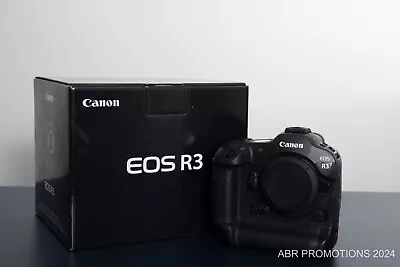 Canon EOS R3 24.0 MP Mirrorless Camera - Black (Body Only) • $6000