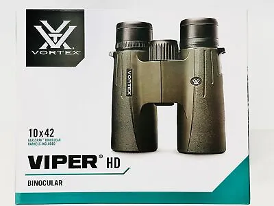 *1-Pack* Vortex Optics Viper HD Binoculars 10x 42 Objective Lens Diameter V201 • $514.99