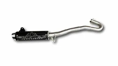 HONDA TRX 450R EMPIRE Full Aftermarket Exhaust System Black Cyclone Pipe 04-05 • $749