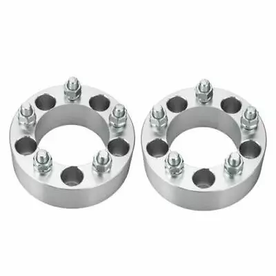 (2) 2inch Wheel Spacers Adapters 5x4.5 To 5x4.5 1/2 X20 Studs For Jeep Wrangler • $38.99