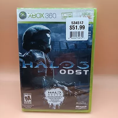 Xbox 360 Halo 3 ODST Video Game New & Sealed From 2009 • $55