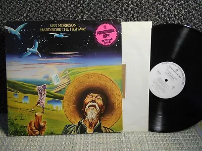 Van Morrison Vg+ - Ex / M- White Label Promo GF LP Hard Nose The Highway • $79.99