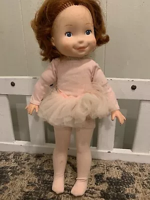 Vintage Fisher Price My Friend Becky Doll Red Hair 1981 205 Toy Ballerina 16” • $14.90