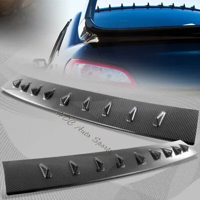 For Subaru Impreza WRX Carbon Fiber Style MR Shark Fin Rear Roof Spoiler Wing • $38.99