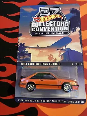 Super Low # 16/6200 Hot Wheels 2023 LA Convention 1993 Ford Mustang Cobra R • $600