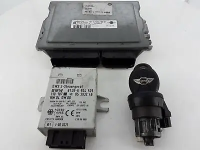 MINI R50 2004 Cooper 1.6L Petrol Automatic CVT W10B16A ECU Key Kit EWS 3 7545789 • $134.41