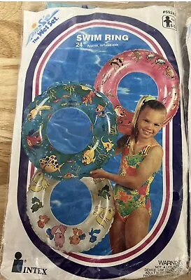 Vintage Intex The Wet Set 24” Swim Ring • $24.95