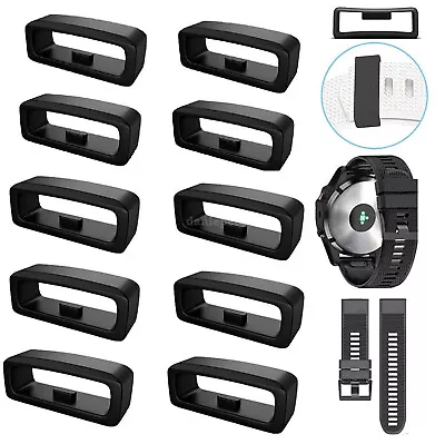 NEW Watch Band Strap Loop Keeper Lock Fastener Ring For Garmin Fenix Forerunner • $18.32