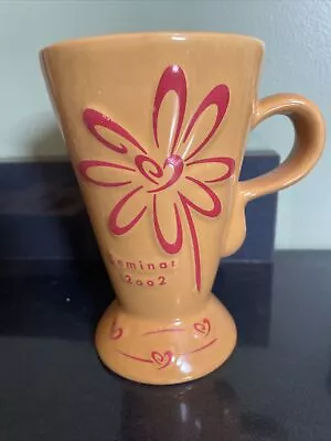 Mary Kay Seminar 2002 Mug Cup Yellow Red 16 Ounces • $2