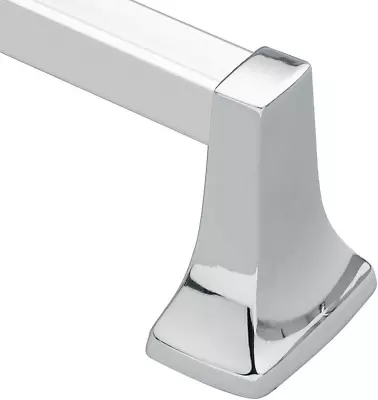 Contemporary Chrome 24-Inch Bathroom Towel Bar Wall Mounted Towel Hanger 2224 • $15.98