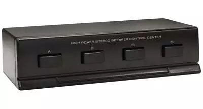 4 Way High Power Stereo Speaker Switch A097BB • £25.09