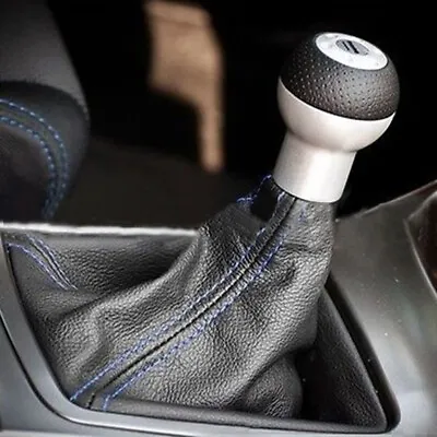$8.77 • Buy Car Interior Leather Stitch Manual/Auto Gear Shift Knob Shifter Boot Cover Kits