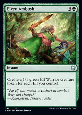 Elven Ambush [Kaldheim] Magic MTG • $2.05