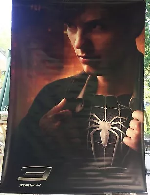 Spider-Man 3 (2007) Original 60X90 VINYL MOVIE BANNER SONY VERY RARE! USED • $375