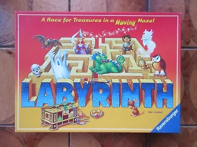 LABYRINTH - Adventure Board Game By Ravensburger - 2007 - Complete & VGC • £7.50