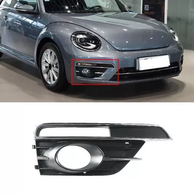 Right Front Bumper Fog Lamp Light Grille Bezel Cover For VW Beetle 2017-2019 • $33.29