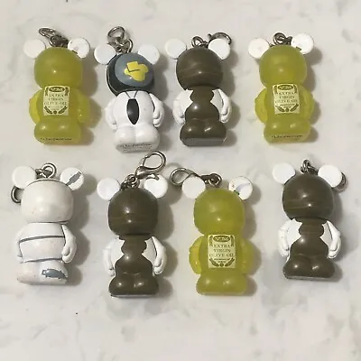 Lot Of 8 Disney Vinylmation Jr. Figures Keychain 1.5 Inch • $9.95