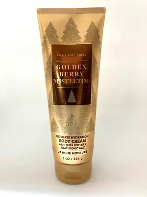 Bath & Body Works Golden Berry Mistletoe Ultimate Hydration Body Cream Lotion • $10.99