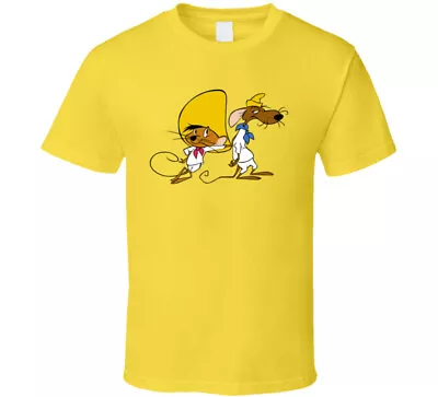 $14.99 • Buy Speedy Gonzalez And Slow Poke Rodriguez Cartoon T Shirt