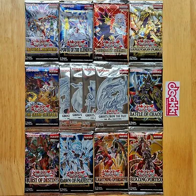 YuGiOh! | Booster Pack Selection | Brand New & Sealed | 20% Multi-Buy Discount! • £4.49