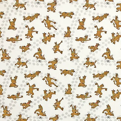 £4.99 • Buy Scooby Doo! -100% Craft Cotton Fabric Material 54  140cm Wide