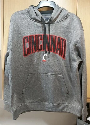 £12.50 • Buy Vintage Champion Hoodie Cincinnati University Bearcats Size Large Grey (#5)