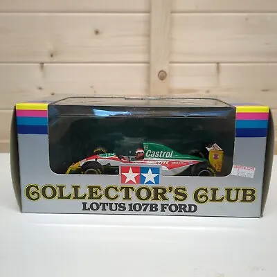 Tamiya Collectors Club 1:20 Johnny Herbert 1993 Lotus 107B Ford. Signed On Case. • £125