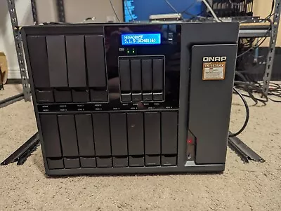 QNAP TS-1635ax 16GB RAM Upgraded To 22 Bay NAS Enclosure 2x10GbE SFP+  • $1500