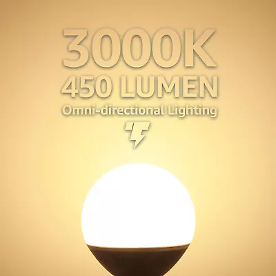 12 Pack G25 LED Vanity Globe Light Bulbs 6W Equivalent 40W 2700K/3000K/5000K • $39.99