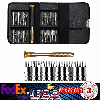 25in1 Small MINI REPAIR PRECISION SCREWDRIVER TORX TOOL SET PHONES WATCH FIX SET • $4.62