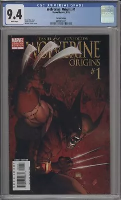 Wolverine Origins #1 - Cgc 9.4 -michael Turner Variant • $60
