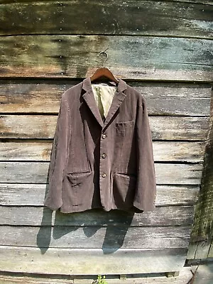 Ibiza Men’s Brown Corduroy Blazer Jacket Size 42R • $32.95