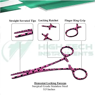 Hemostat Forceps Surgical Medical Stainless Steel Locking Clamp Laboratory Tools • $6.99