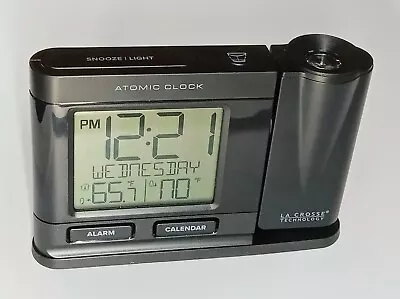 La Crosse Technology 616-1410Bv2 Atomic Projection Alarm Clock With Temp • $44.88