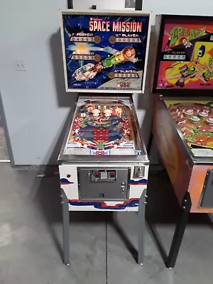 Space Mission By Williams Pinball Machine • $2895