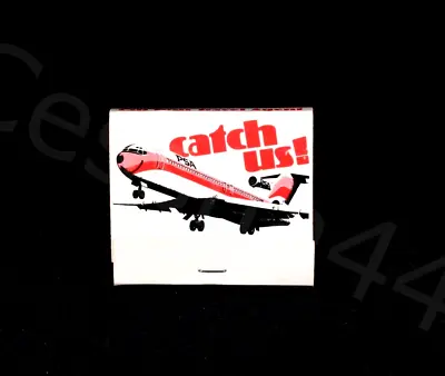 PSA Vintage Pacific Southwest Airlines CATCH US! Matchbook Collectable Cut Gift  • $13.88