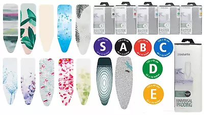 £21.69 • Buy Brabantia Ironing Board Cover Size S A B C D E Heat Reflective Felt Pad 2mm Foam