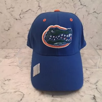  FLORIDA  GATORS Team Top Of The World Fitted FLEX ONE FIT Hat BLUE NEW WITH TAG • $14