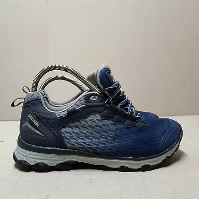 Meindl Activo Sport Women's Trail Camping Trainers Blue Size Uk5 Eu38 (box74) • £37.95
