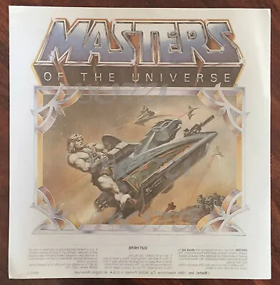 HE-MAN Masters Of The Universe ORIGINAL 1984 SHIRT TRANSFERS – YOU GET 4! • $20