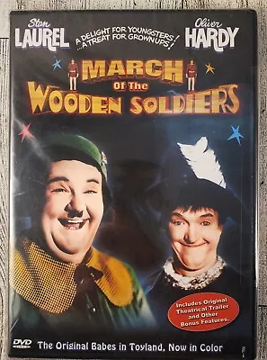 March Of The Wooden Soldiers DVD Original Babes In Toyland Laurel Hardy In Color • $13.49