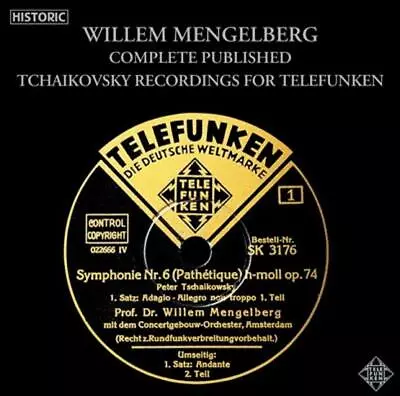 Willem. Mengelberg / Telefsky-Telephenken Released By Reprinting From Mengelberg • $48.26