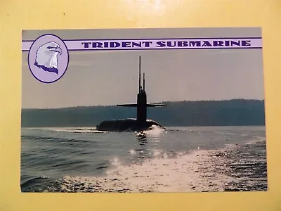 USS Jackson (SSBN) Trident Submarine Bangor Washington Vintage Postcard  • $1.99