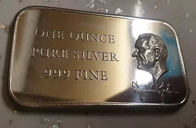 1oz .999 Silver Bullion Bar In Capsule. ~ EXTREMELY RARE TO FIND • £35