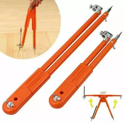 £8.56 • Buy Professional Carpenter's Compass Tool Large Metal Marking Drawing T7R5