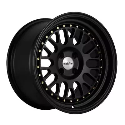 17x9 Whistler SK1 5x100 25 Satin Black Wheels Rims Set(4) 73.1 • $685.71