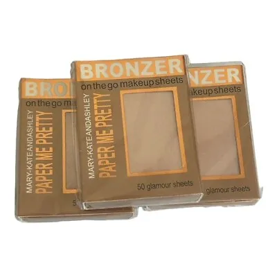 Mary-Kate And Ashley Goddess Bronzer Makeup Sheets Lot Of 3 • $3.99