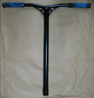 £84 • Buy Lucky Hex IHC HIC Bar With Grips And Clamp Black/Blue - Lightweight Alloy Stunt